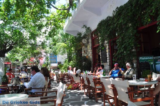 Griekse taverne op Naxos